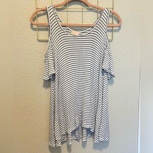 Madeline Sparklestein Cold Shoulder Blouse